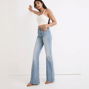 NWT Madewell The Perfect Vintage Flare Jean in Delavan Wash